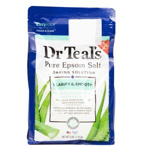 DR TEALS multi 48oz Clarify And Smooth Soaking Solution Epsom Salt